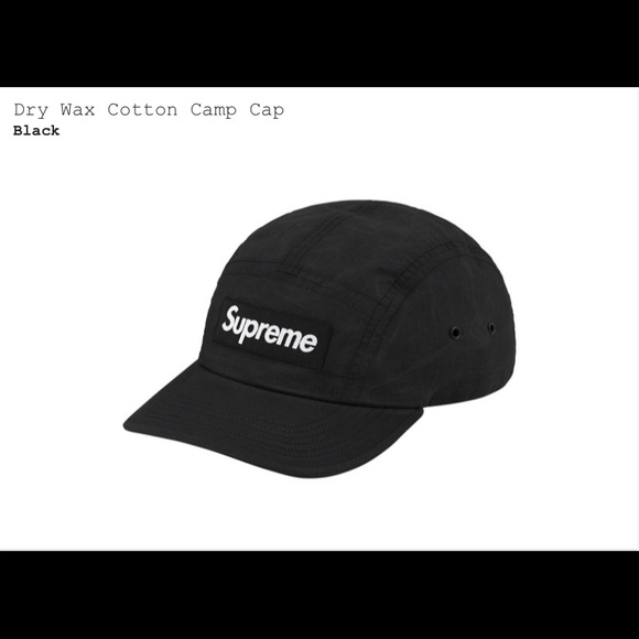 Supreme Dry Wax Cotton Camp Cap 